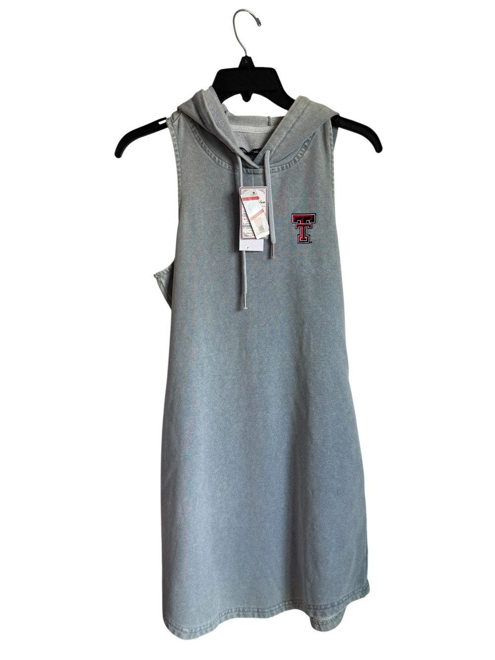 NWT Flag & Anthem Texas Tech Red Raiders Sleeveless Hooded Dress